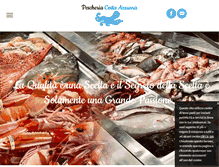 Tablet Screenshot of pescheriacostazzurra.net